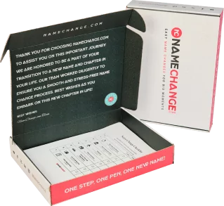 Name Change Kit - Name Change Box
